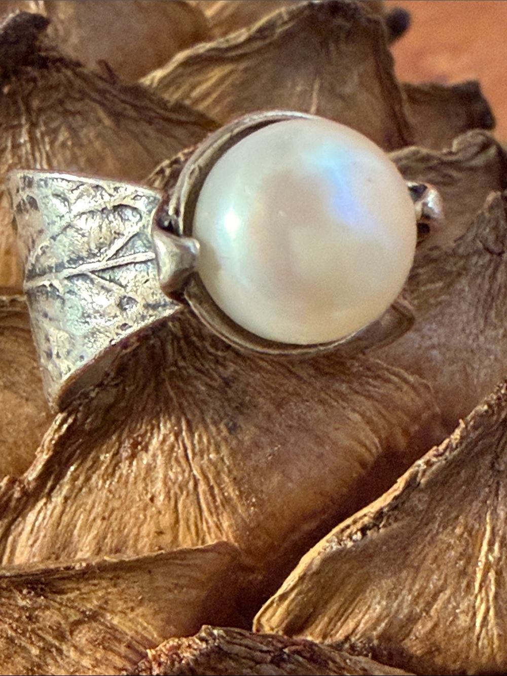 SILPADA RARE PEARL RING 8 - Picture 5 of 6
